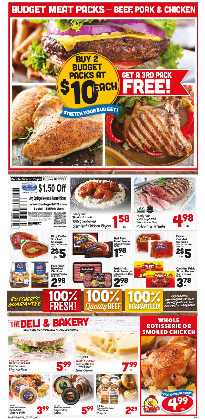 Ramey's Weekly Ad Flyer January 27 to February 2, 2021
