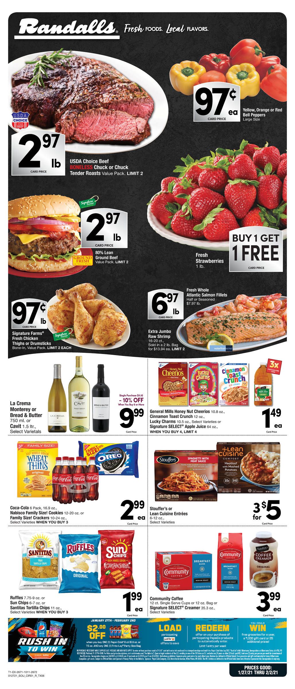 Randalls Weekly Ad Flyer January 27 to February 2, 2021