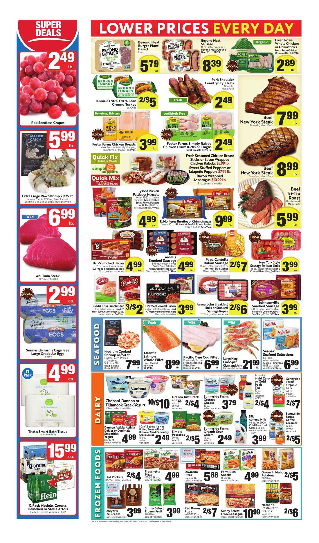 Save Mart Weekly Ad Flyer January 27 to February 2, 2021
