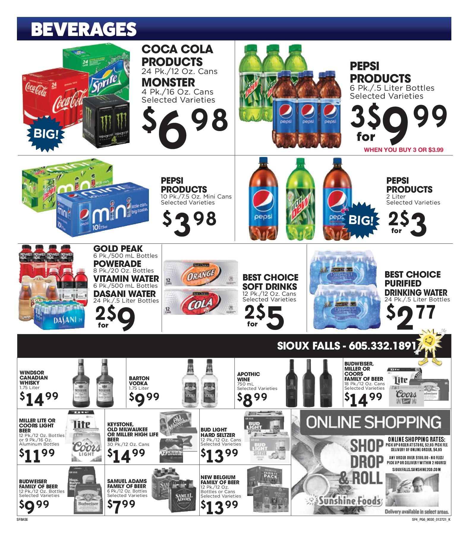 Sunshine Foods Weekly Ad Flyer January 27 to February 2, 2021