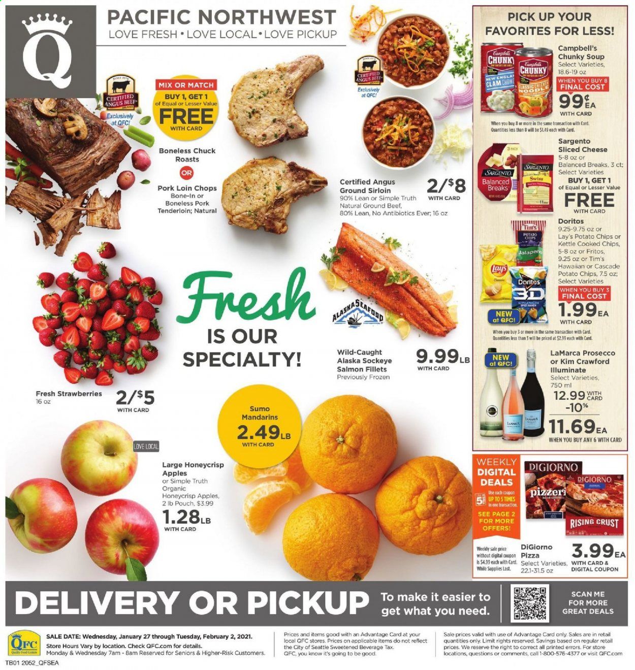 QFC Weekly Ad Flyer January 27 to February 2