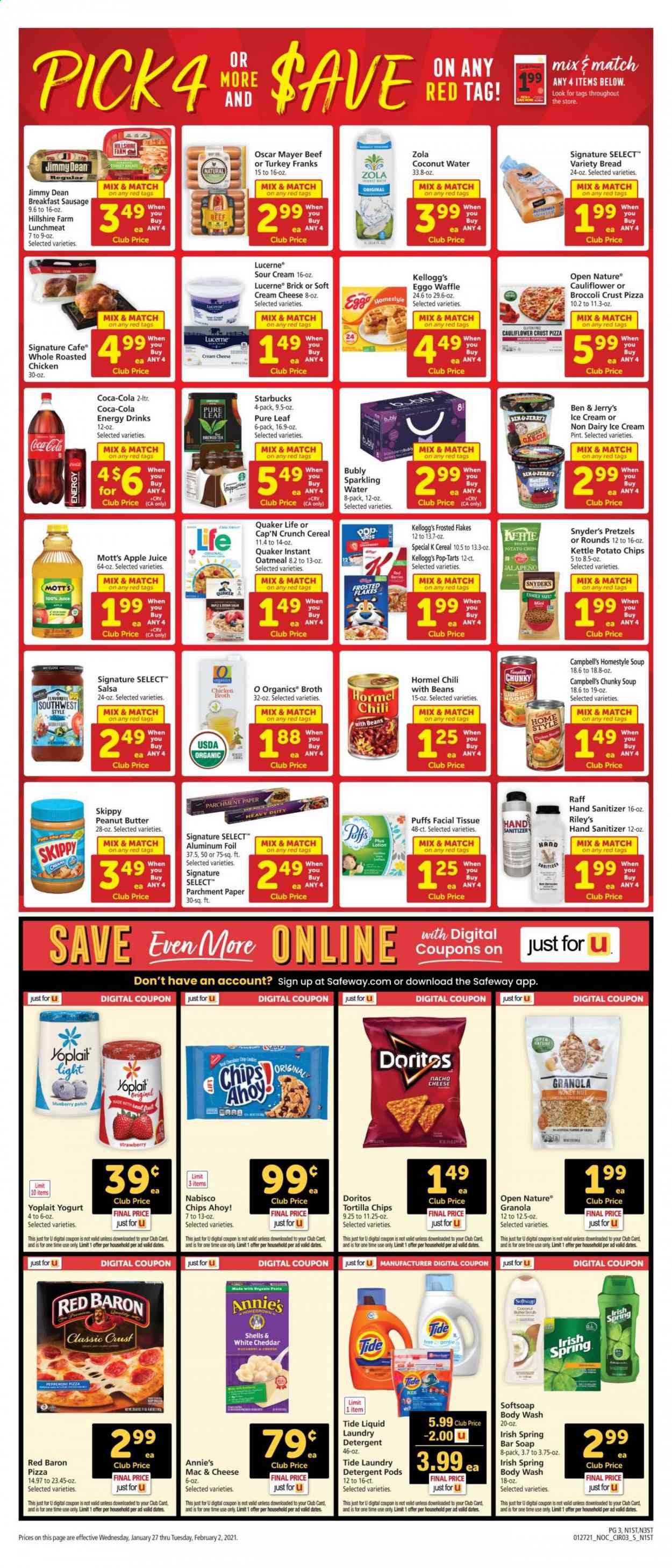 Safeway (AZ, CA, CO, HI, MD, NE, OR, VA, WA) Weekly Ad Flyer January 27 to February 2