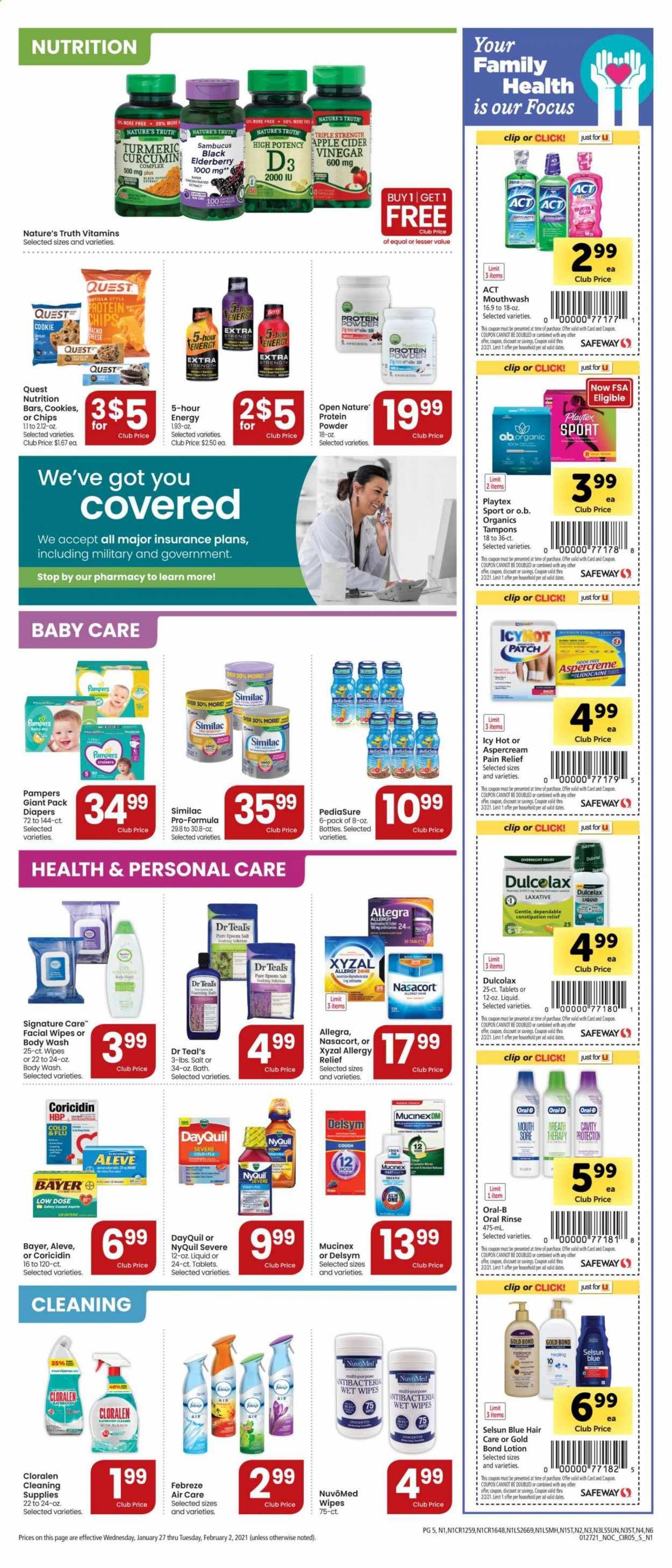 Safeway (AZ, CA, CO, HI, MD, NE, OR, VA, WA) Weekly Ad Flyer January 27 to February 2