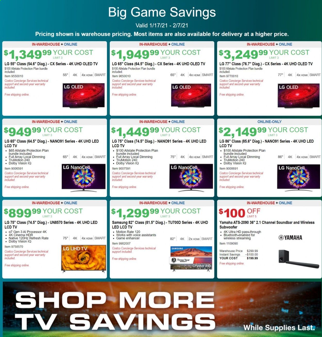 Costco Weekly Ad Flyer January 17 to February 7