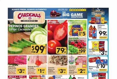 Cardenas (CA, NV) Weekly Ad Flyer January 27 to February 2