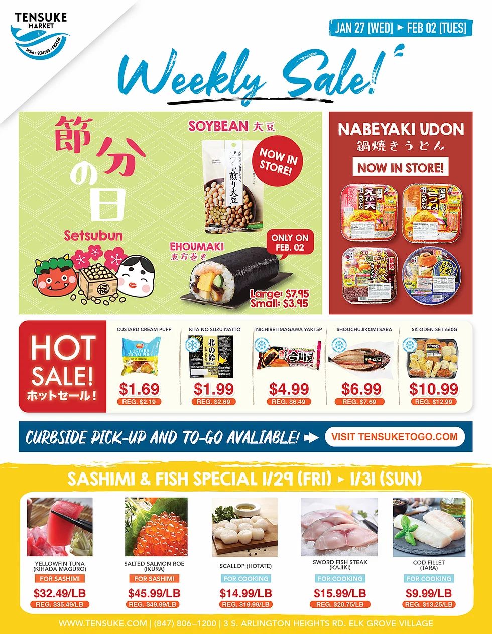 Tensuke Market Weekly Ad Flyer January 27 to February 2, 2021