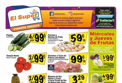 El Super (AZ, CA, NM, NV, TX) Weekly Ad Flyer January 27 to February 2