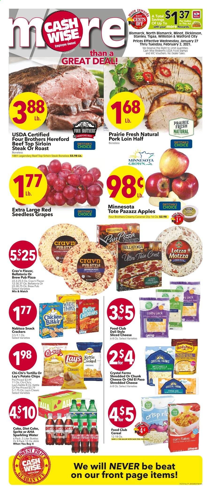 Cash Wise (MN, ND) Weekly Ad Flyer January 27 to February 2