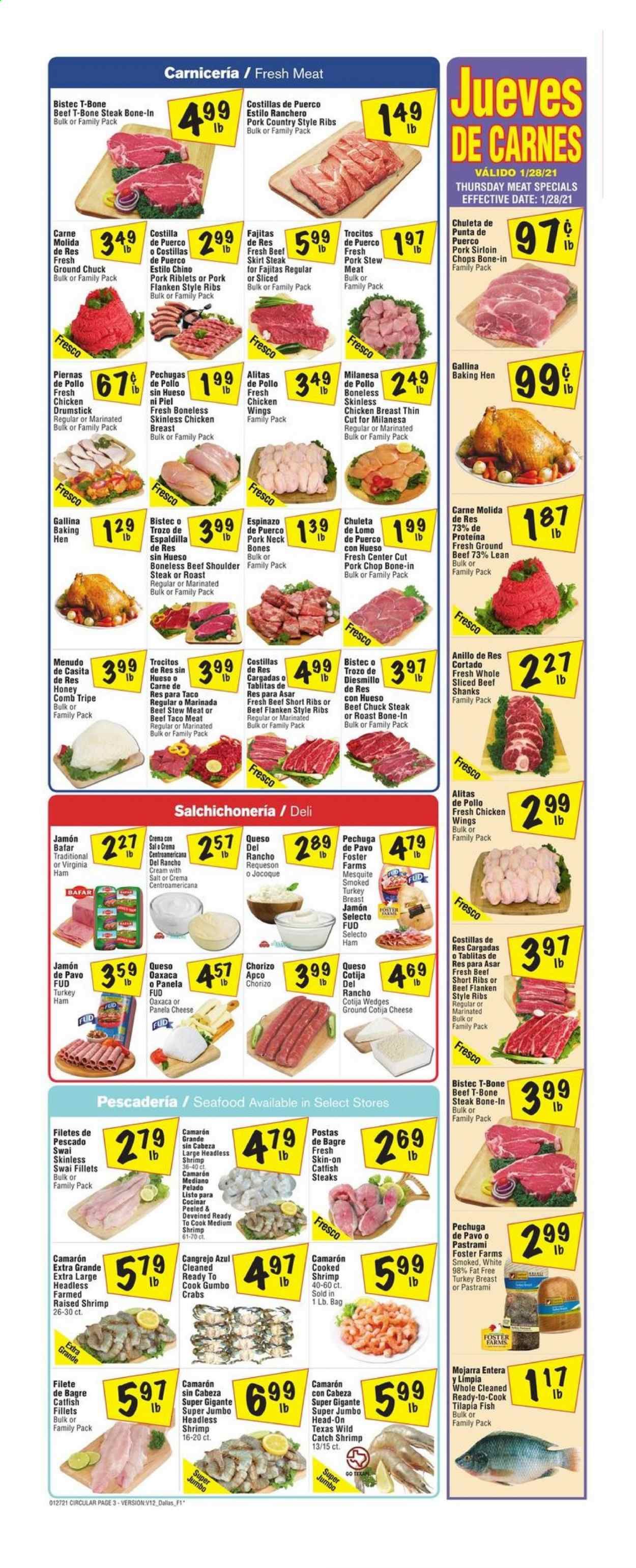 Fiesta Mart (TX) Weekly Ad Flyer January 27 to February 2