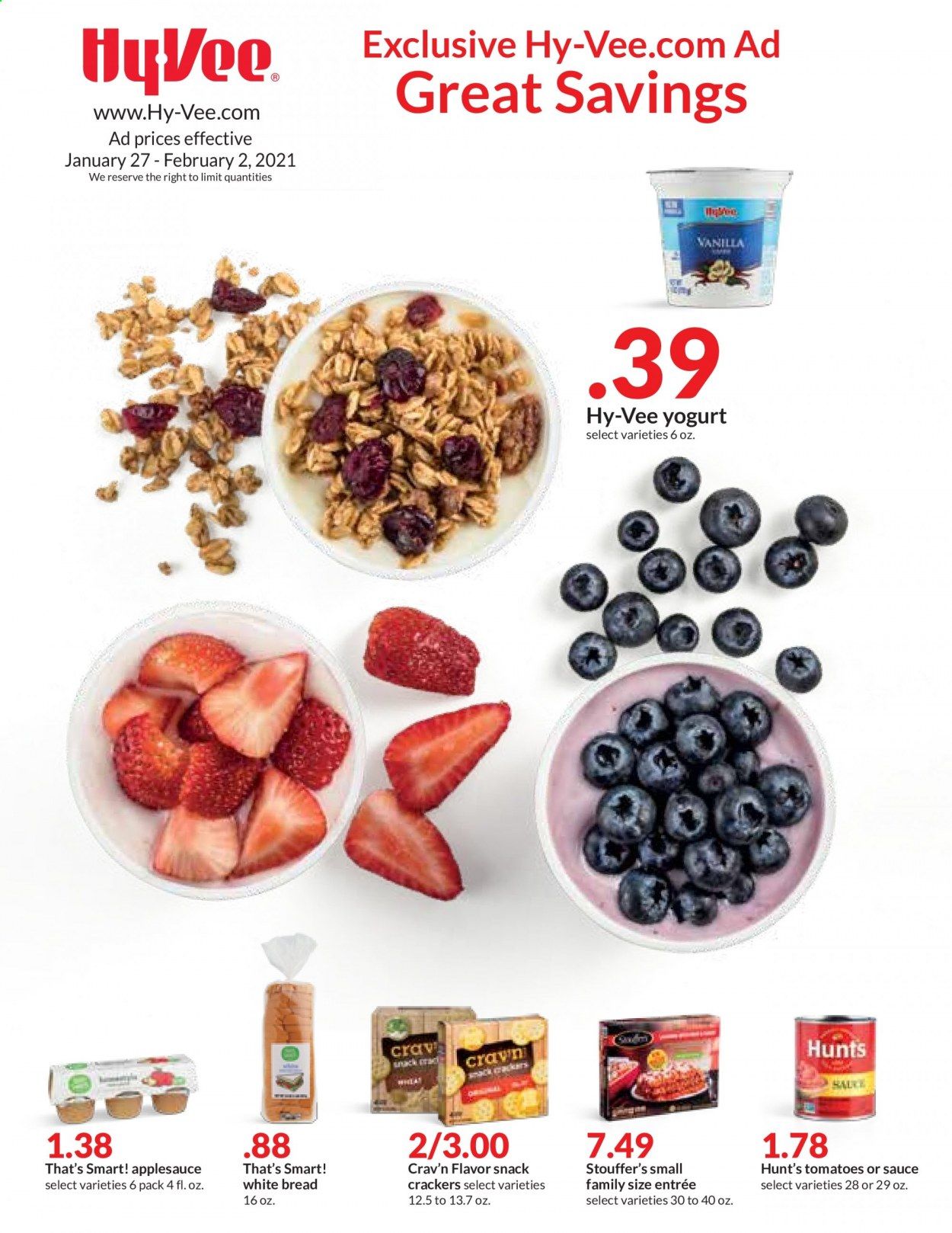 Hy-Vee (IA, IL, KS, MN, MO, NE, SD, WI) Weekly Ad Flyer January 27 to February 2