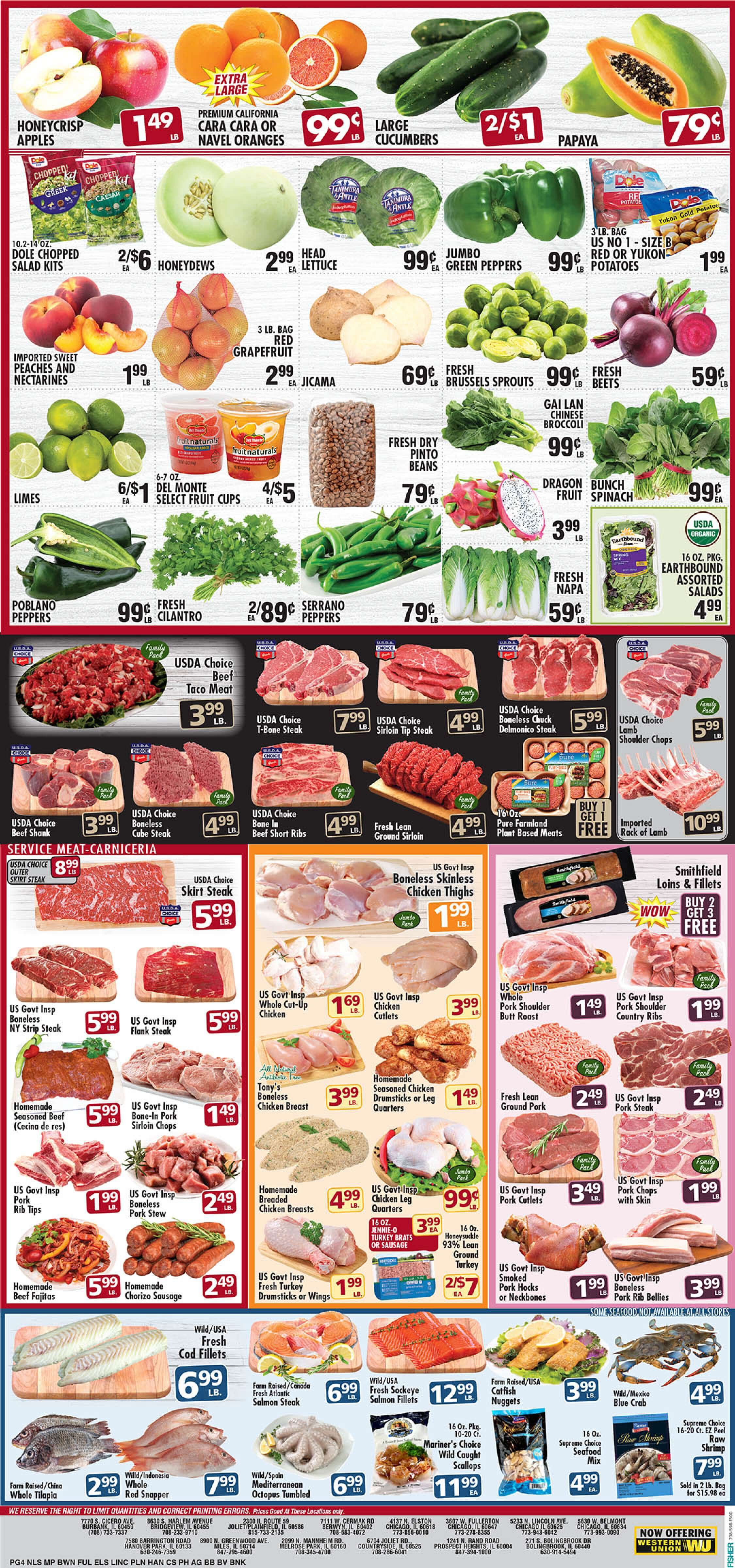 Tony's Fresh Market Weekly Ad Flyer January 27 to February 2, 2021