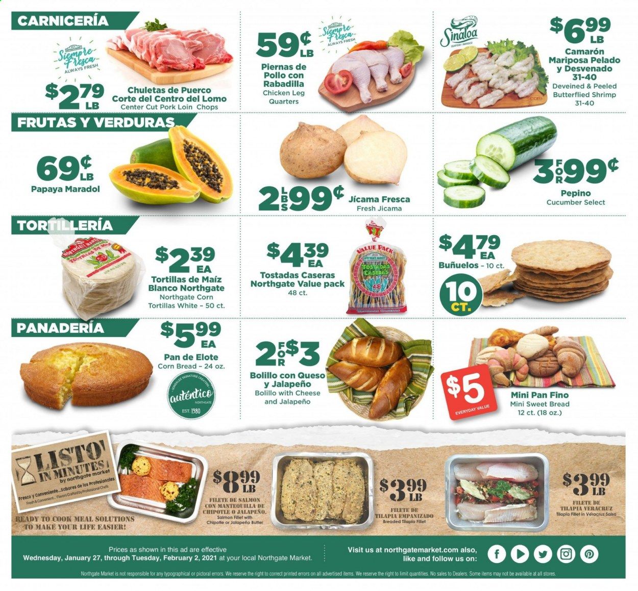 Northgate Market (CA) Weekly Ad Flyer January 27 to February 2