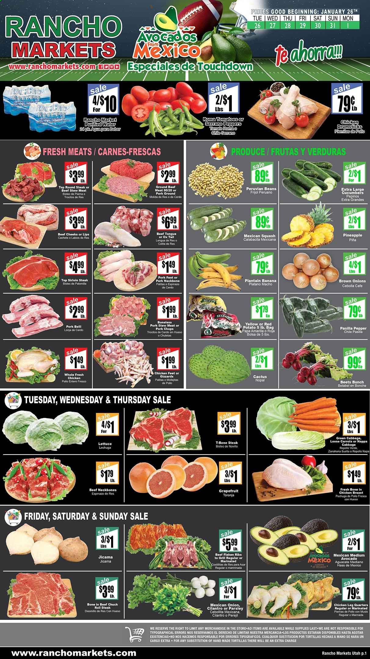 Rancho Markets Weekly Ad Flyer January 26 to February 1