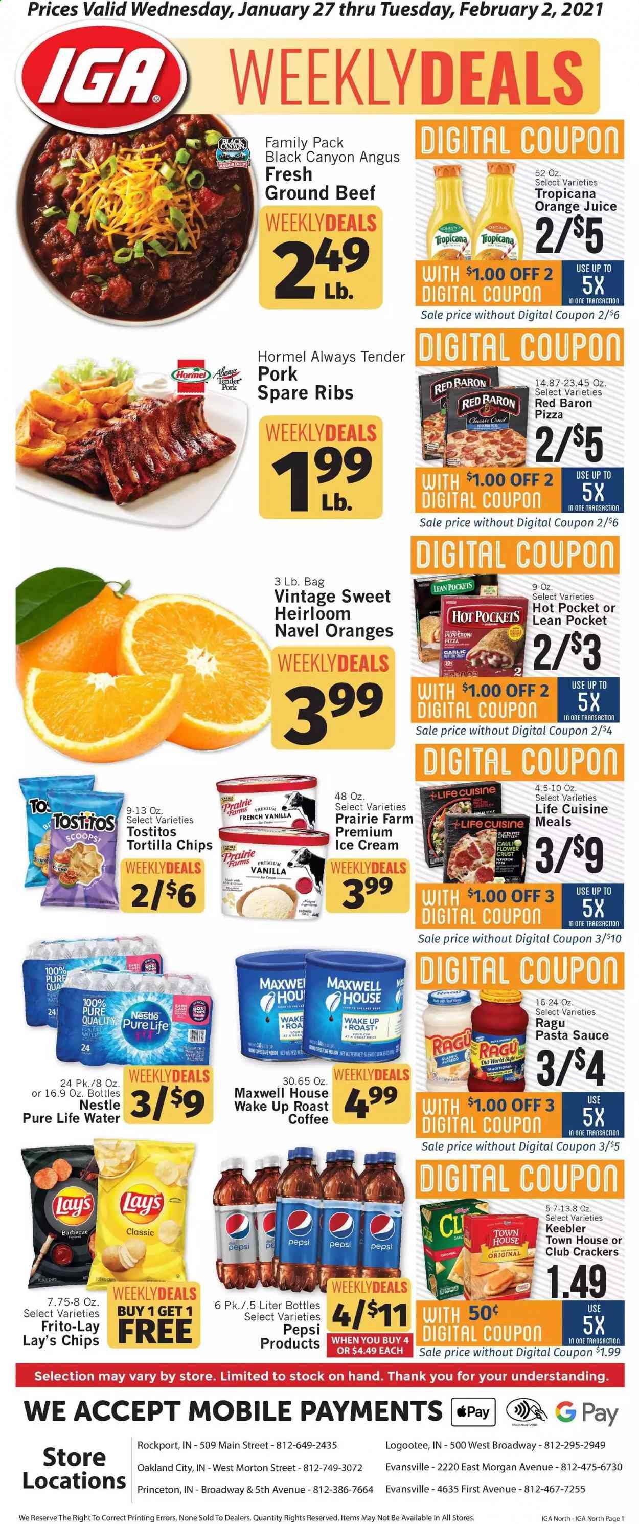 IGA Weekly Ad Flyer January 27 to February 2