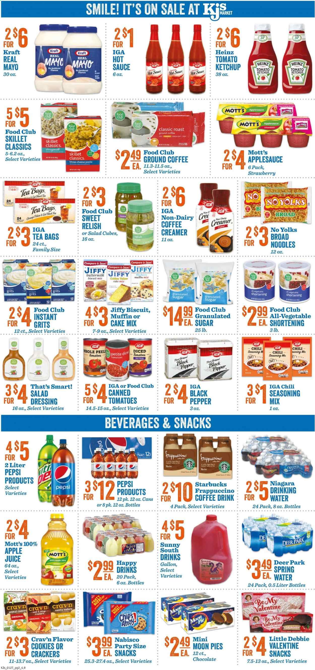 KJ´s Market (GA, SC) Weekly Ad Flyer January 27 to February 2