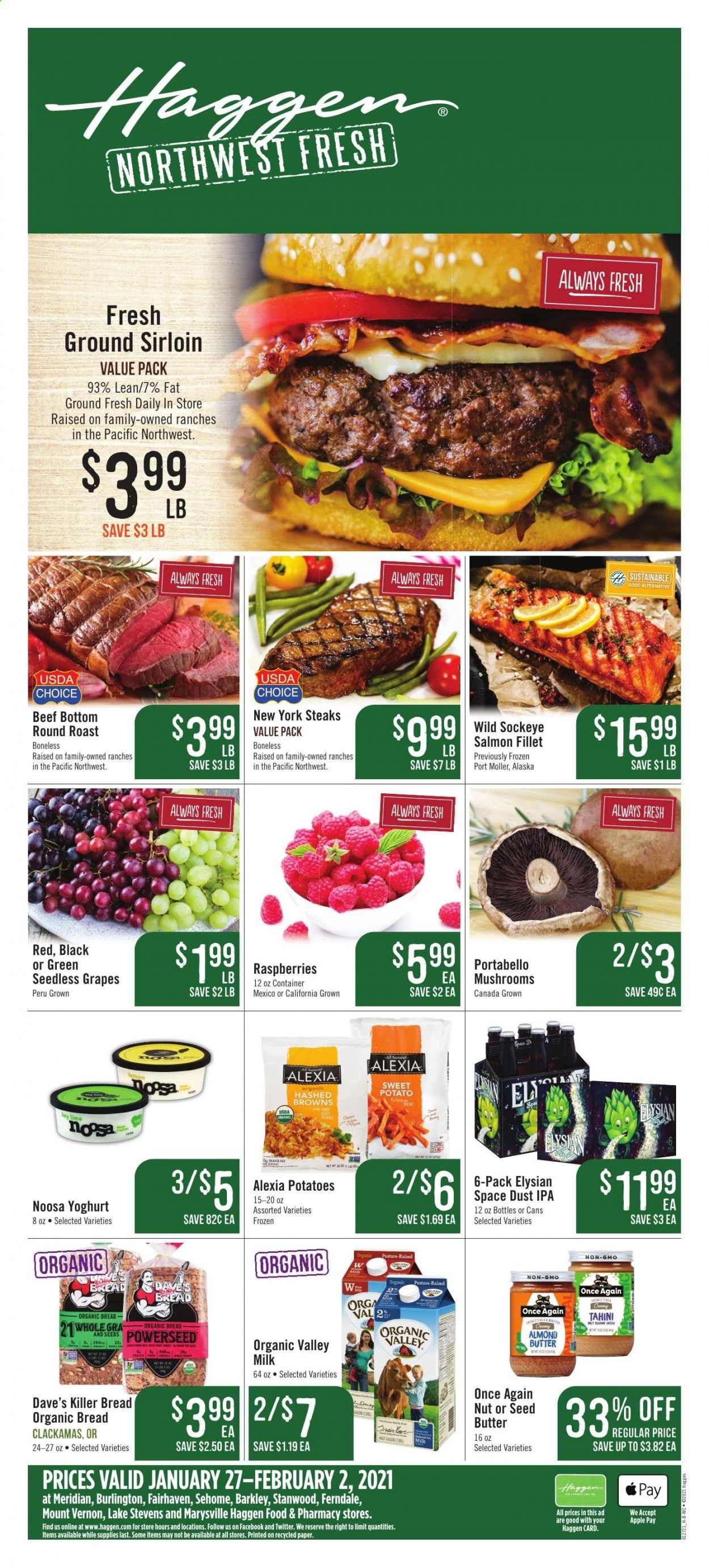 Haggen Weekly Ad Flyer January 27 to February 2