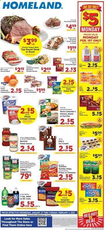 Homeland (OK, TX) Weekly Ad Flyer January 27 to February 2