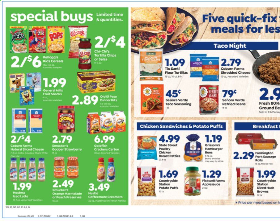 Save a Lot Weekly Ad Flyer January 27 to February 2
