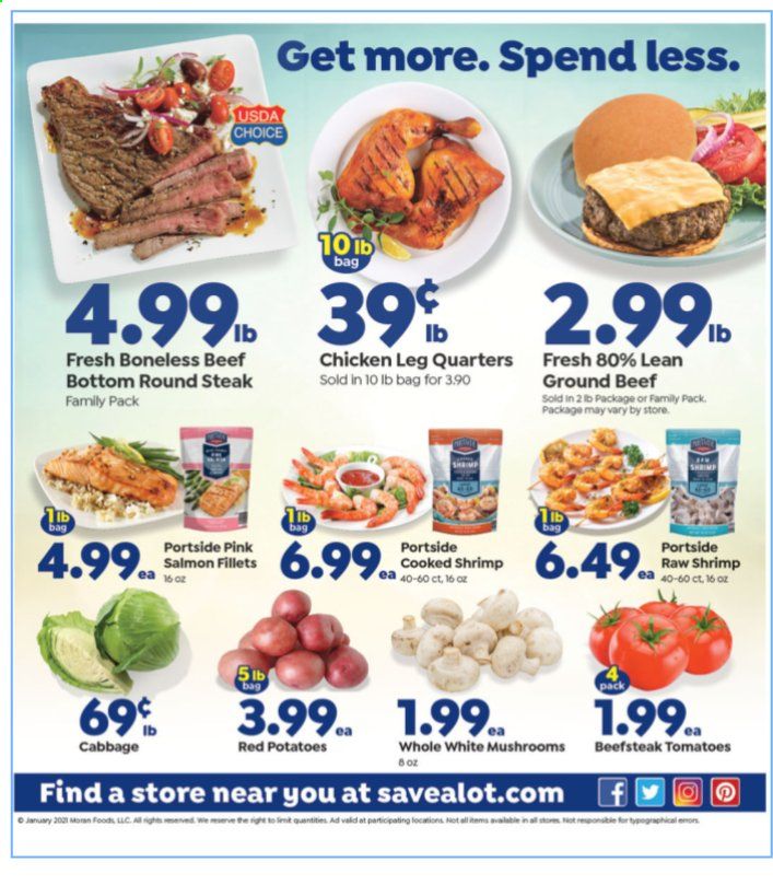 Save a Lot Weekly Ad Flyer January 27 to February 2
