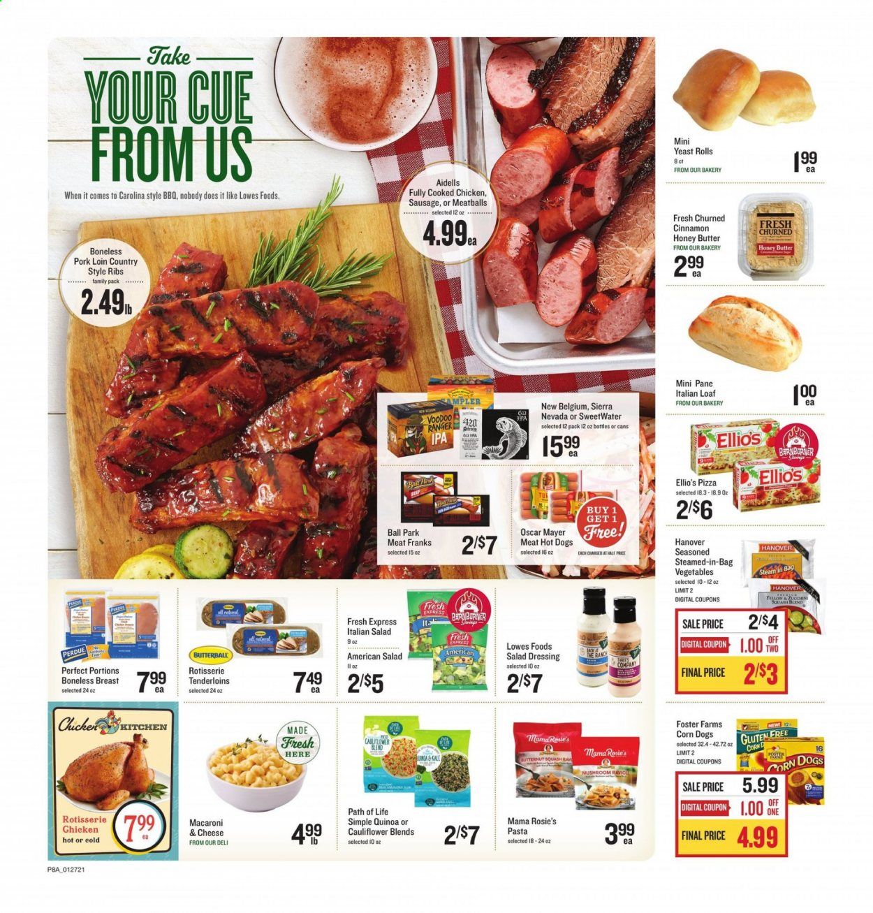 Lowes Foods Weekly Ad Flyer January 27 to February 2