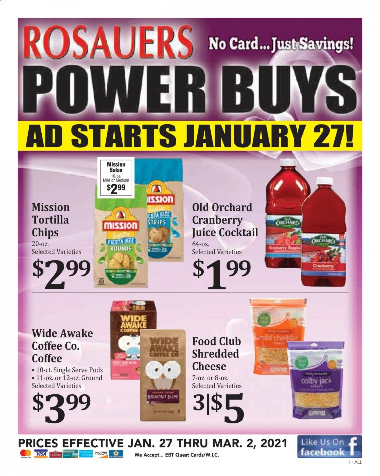 Rosauers Weekly Ad Flyer January 27 to March 2