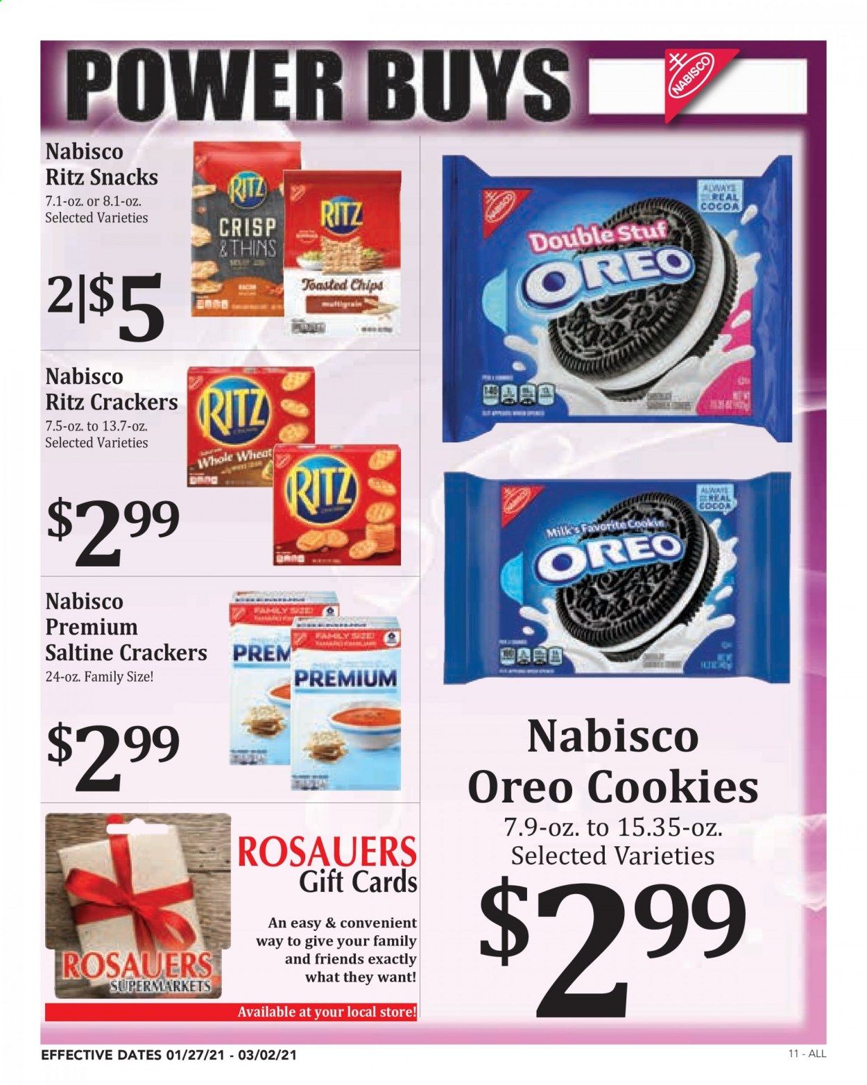 Rosauers Weekly Ad Flyer January 27 to March 2