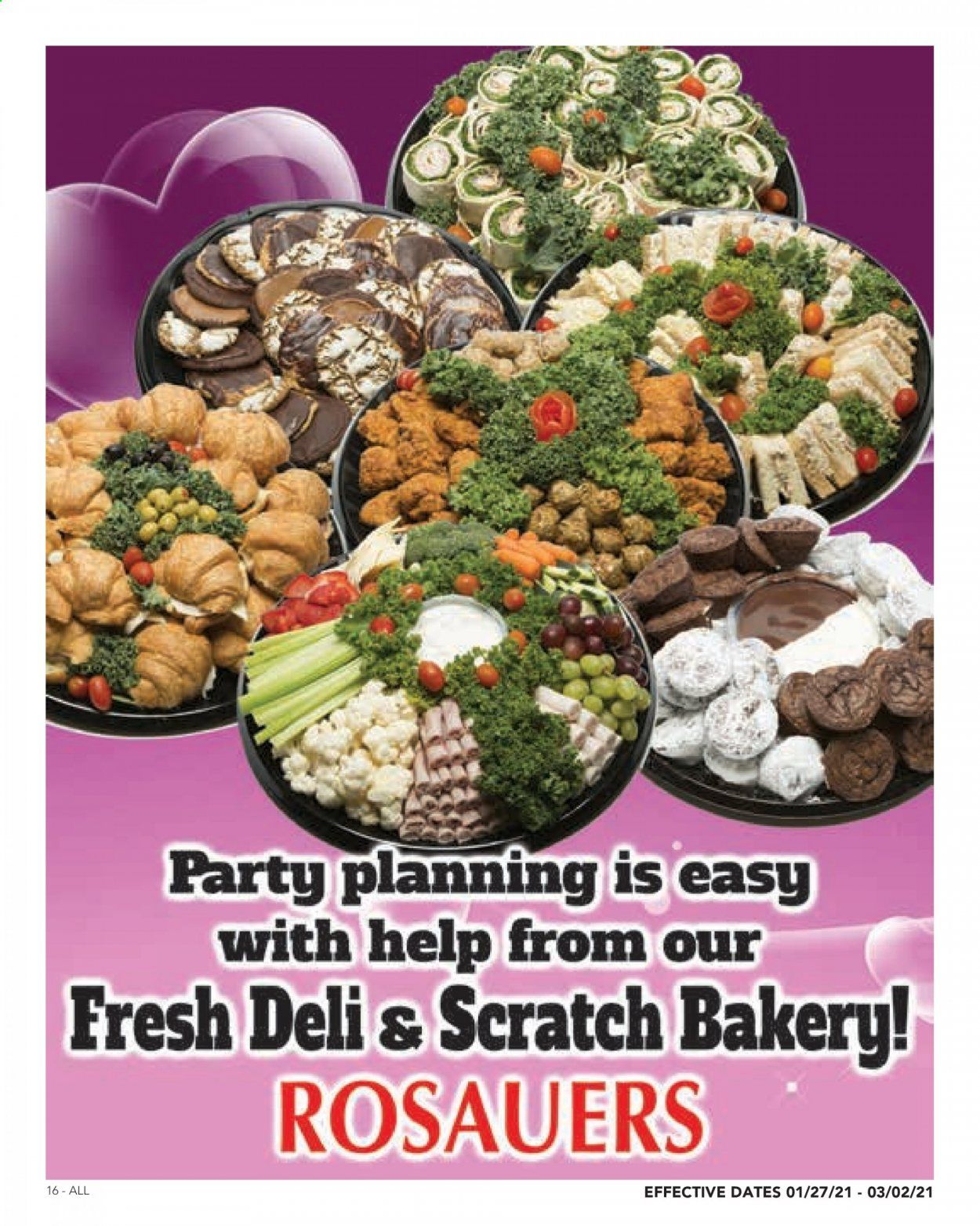 Rosauers Weekly Ad Flyer January 27 to March 2