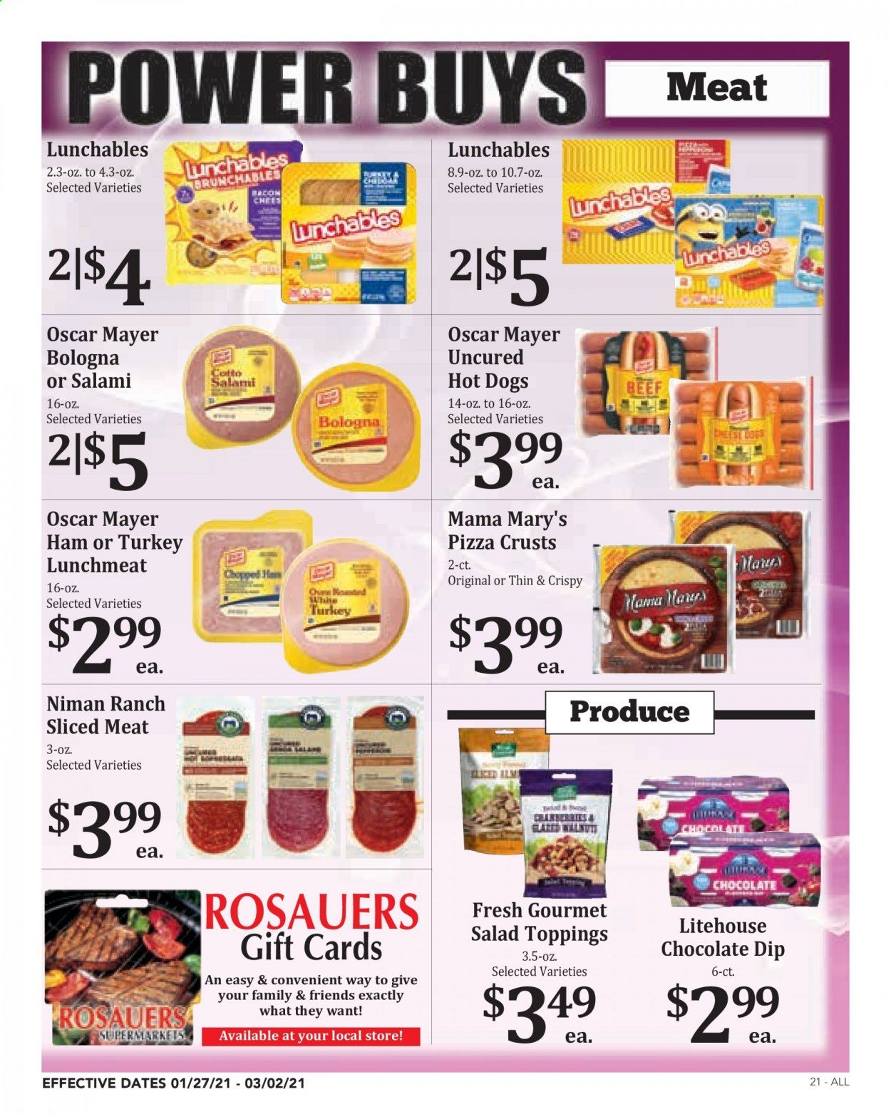 Rosauers Weekly Ad Flyer January 27 to March 2
