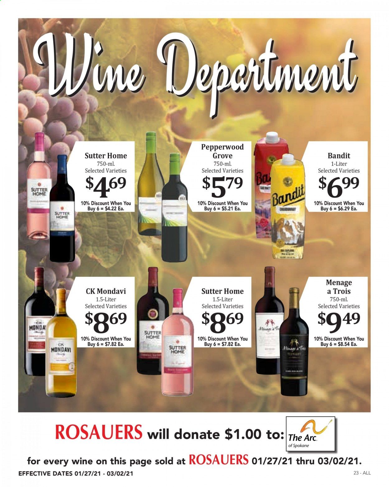 Rosauers Weekly Ad Flyer January 27 to March 2