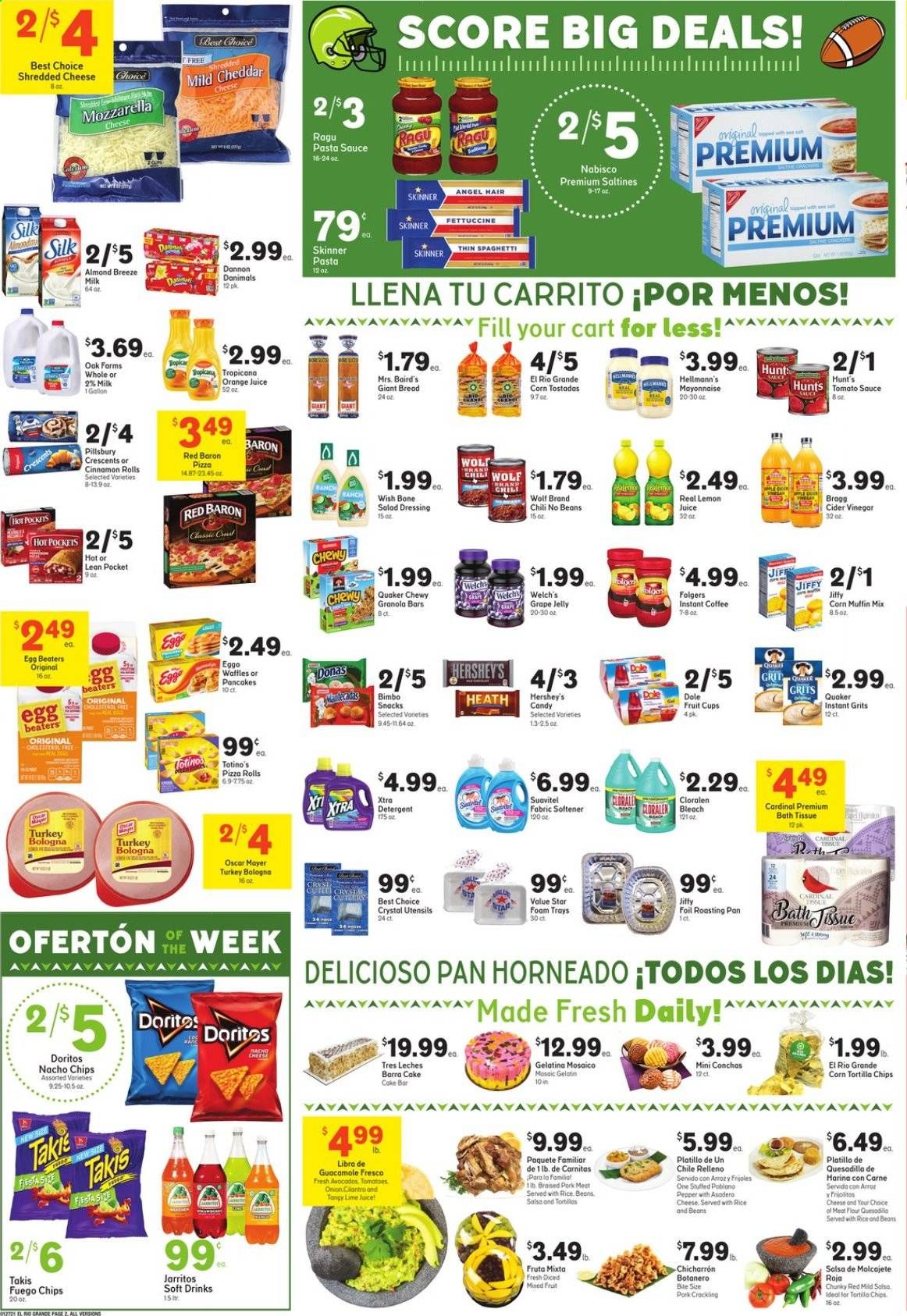 El Rio Grande (10, 21, 25, 30, 34, 53, 90) Weekly Ad Flyer January 27 to February 2