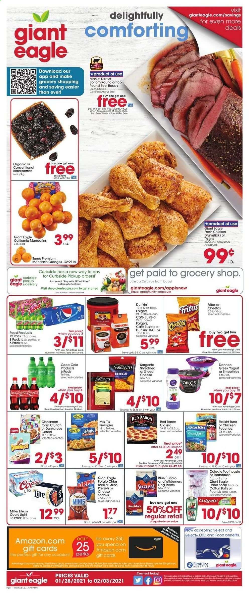 Giant Eagle (OH, PA) Weekly Ad Flyer January 28 to February 3