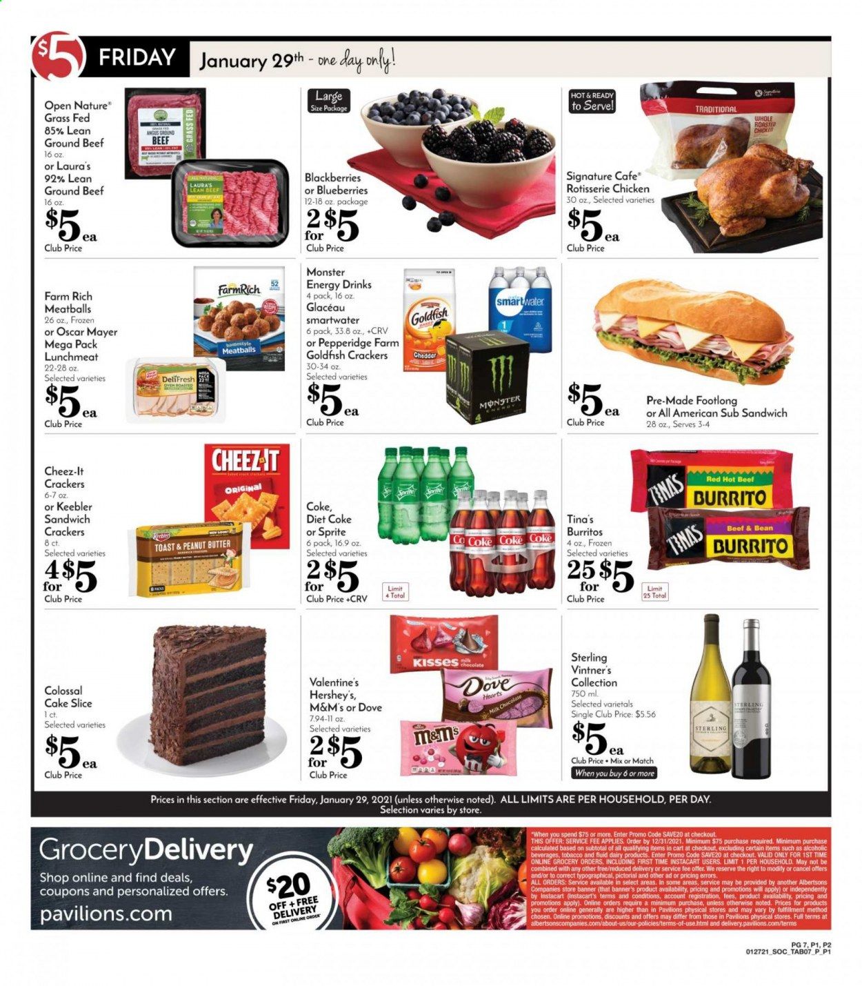 Pavilions (CA) Weekly Ad Flyer January 27 to February 2