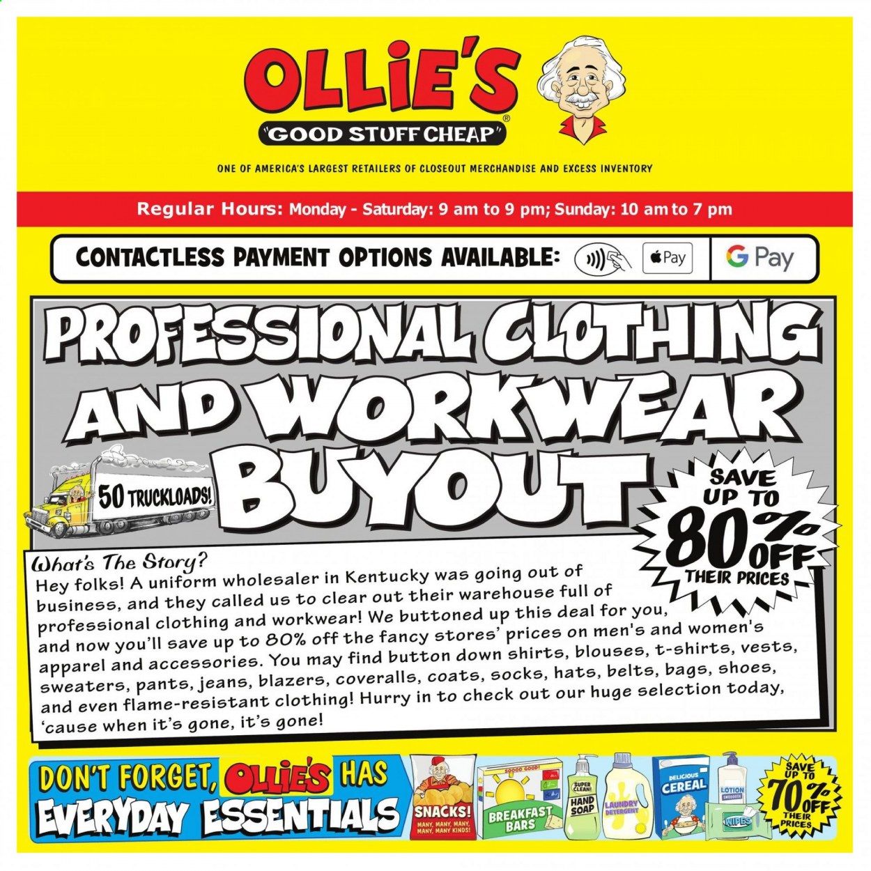 Ollie's Bargain Outlet Weekly Ad Flyer January 26 to February 3