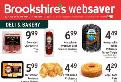 Brookshires Weekly Ad Flyer January 27 to February 2