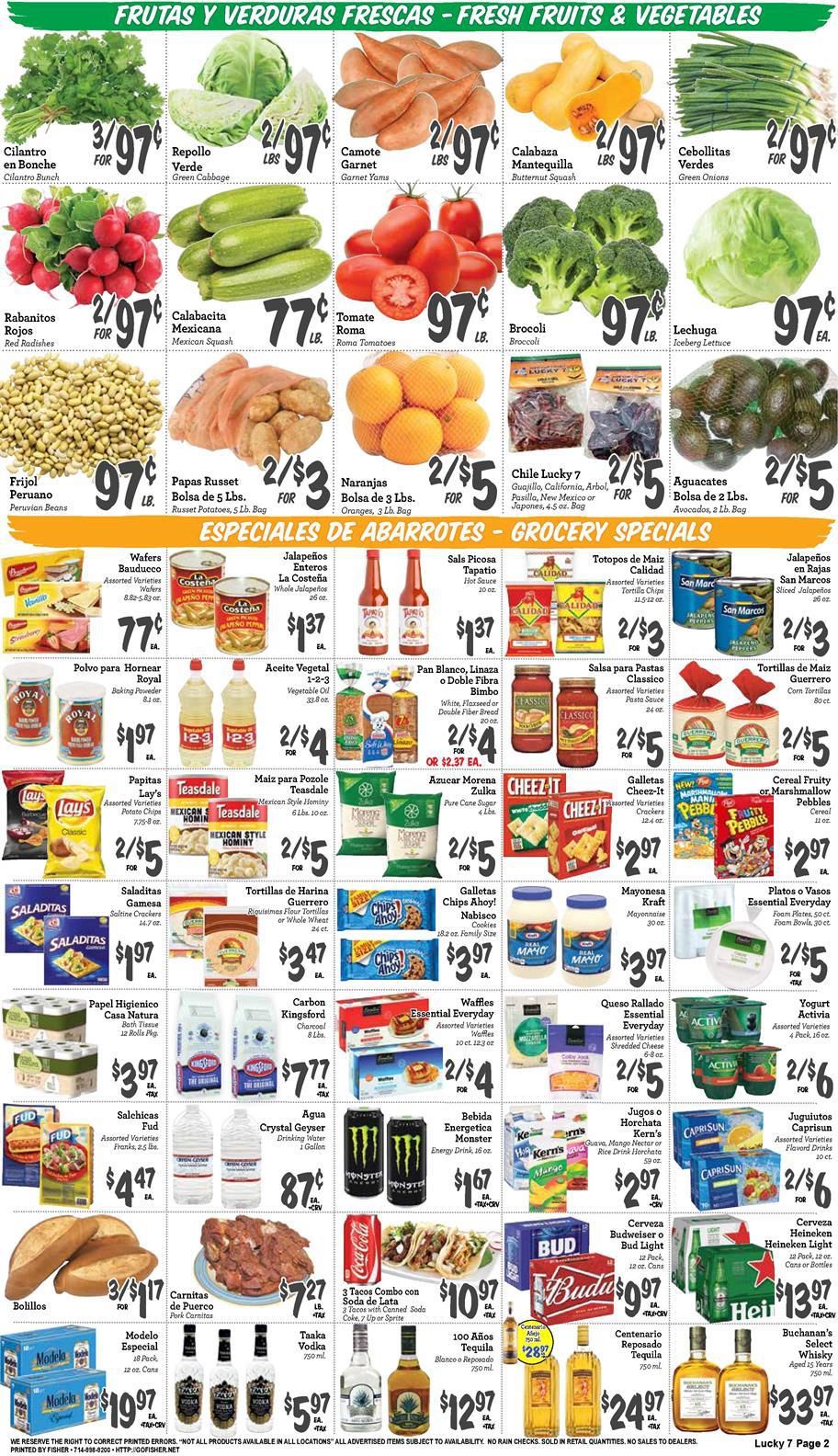 Lucky 7 Supermarket Weekly Ad Flyer January 27 to February 2, 2021