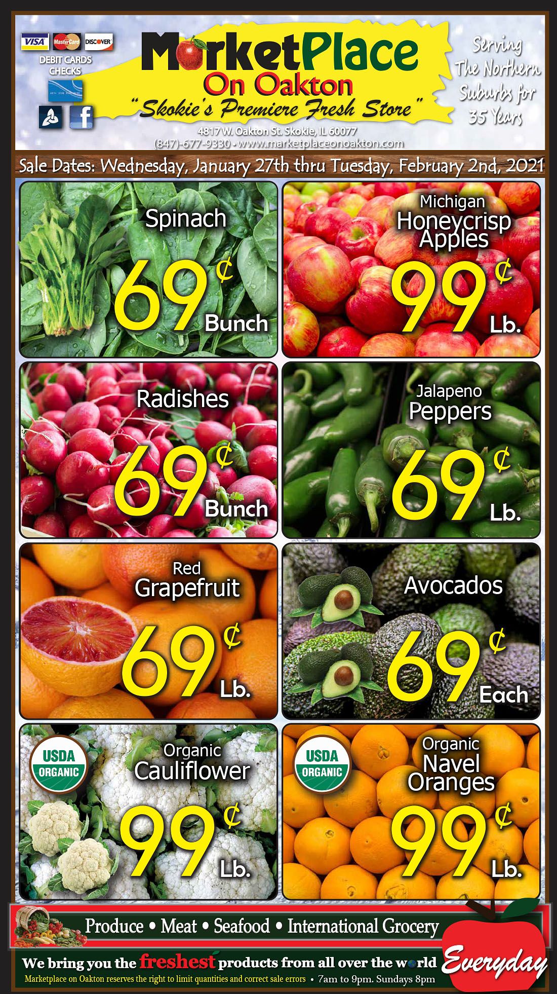 Marketplace On Oakton Weekly Ad Flyer January 27 to February 2, 2021