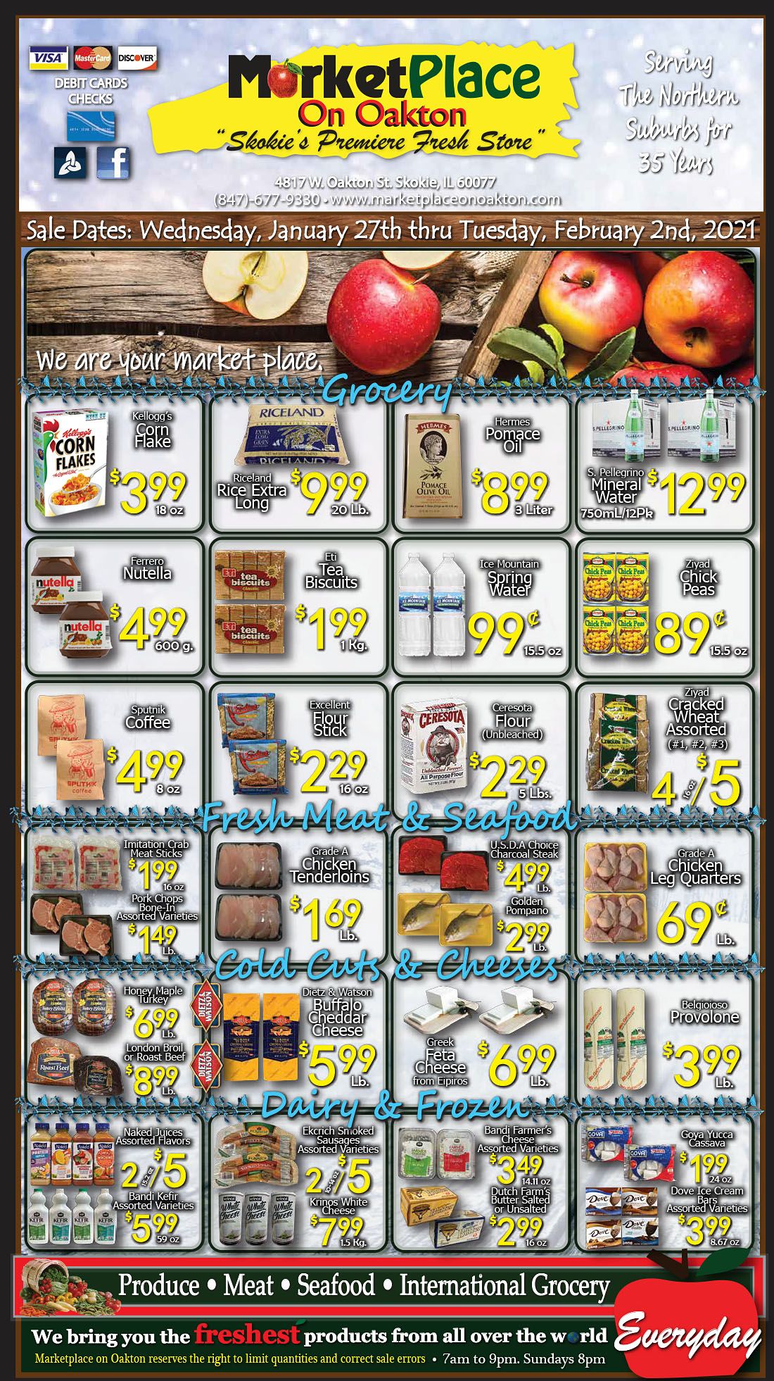 Marketplace On Oakton Weekly Ad Flyer January 27 to February 2, 2021