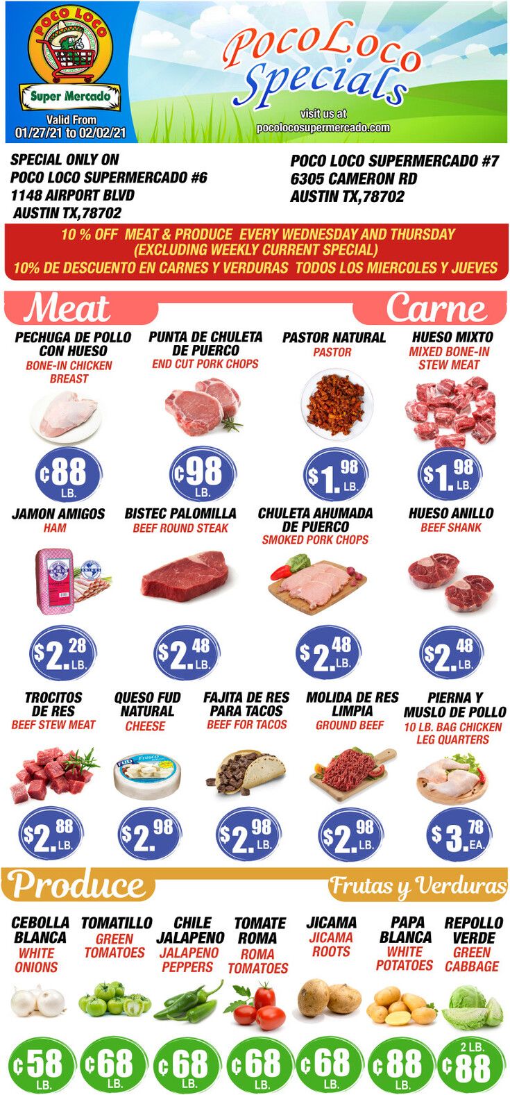 Poco Loco Weekly Ad Flyer January 27 to February 2, 2021