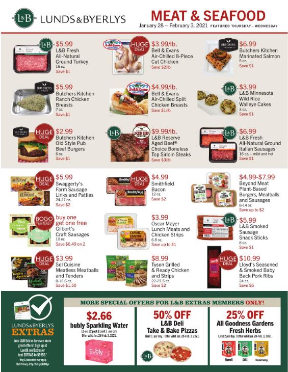 Lunds & Byerlys Weekly Ad Flyer January 28 to February 3, 2021