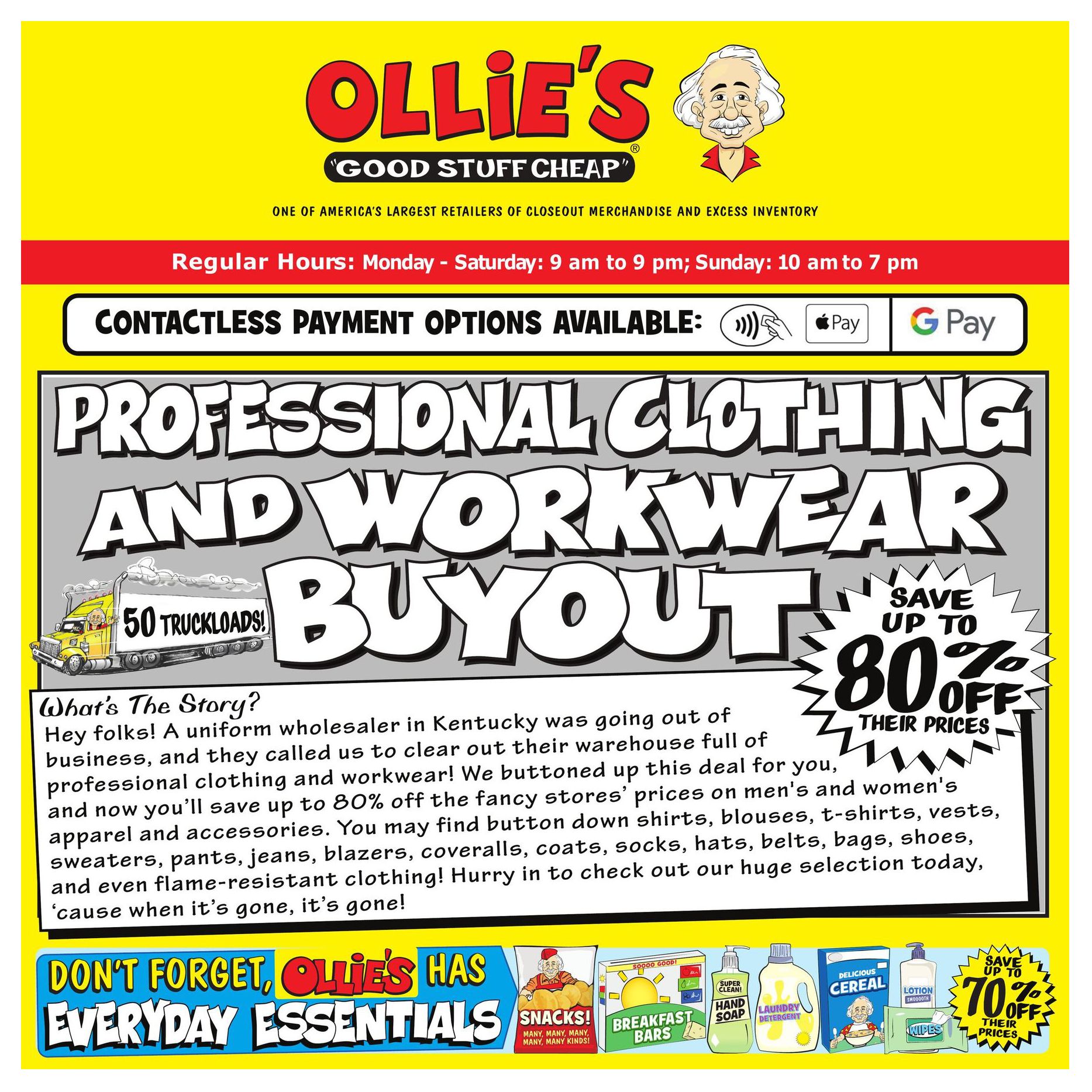 Ollie's Bargain Outlet Weekly Ad Flyer January 26 to February 3, 2021