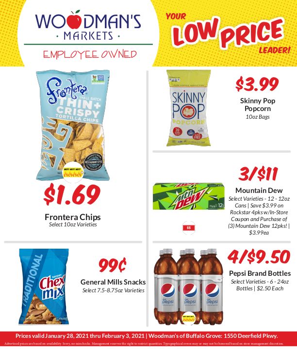 Woodman's Market (IL) Weekly Ad Flyer January 28 to February 3, 2021