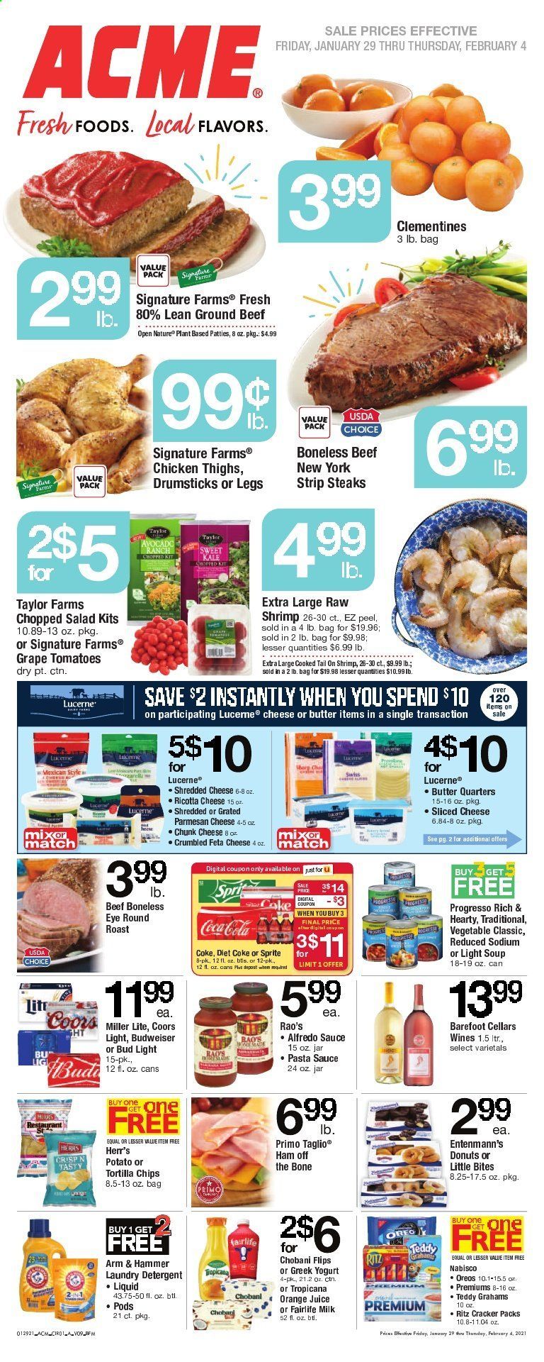 ACME Weekly Ad Flyer January 29 to February 4