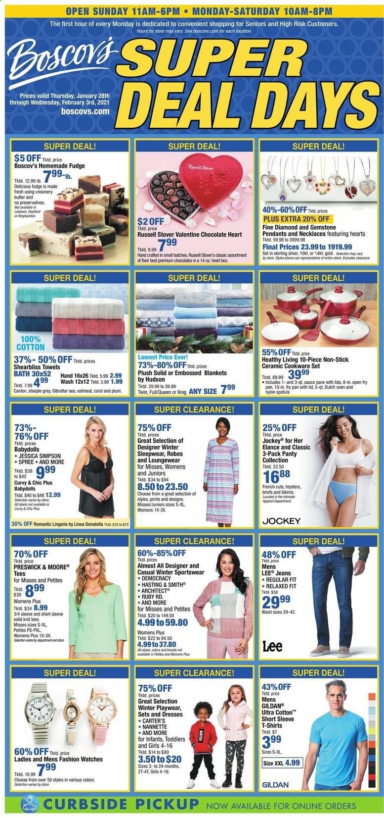 Boscov's Weekly Ad Flyer January 28 to February 3