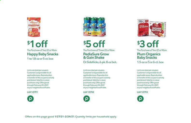 Publix (AL, FL, GA, NC, SC, TN, VA) Weekly Ad Flyer January 28 to February 3