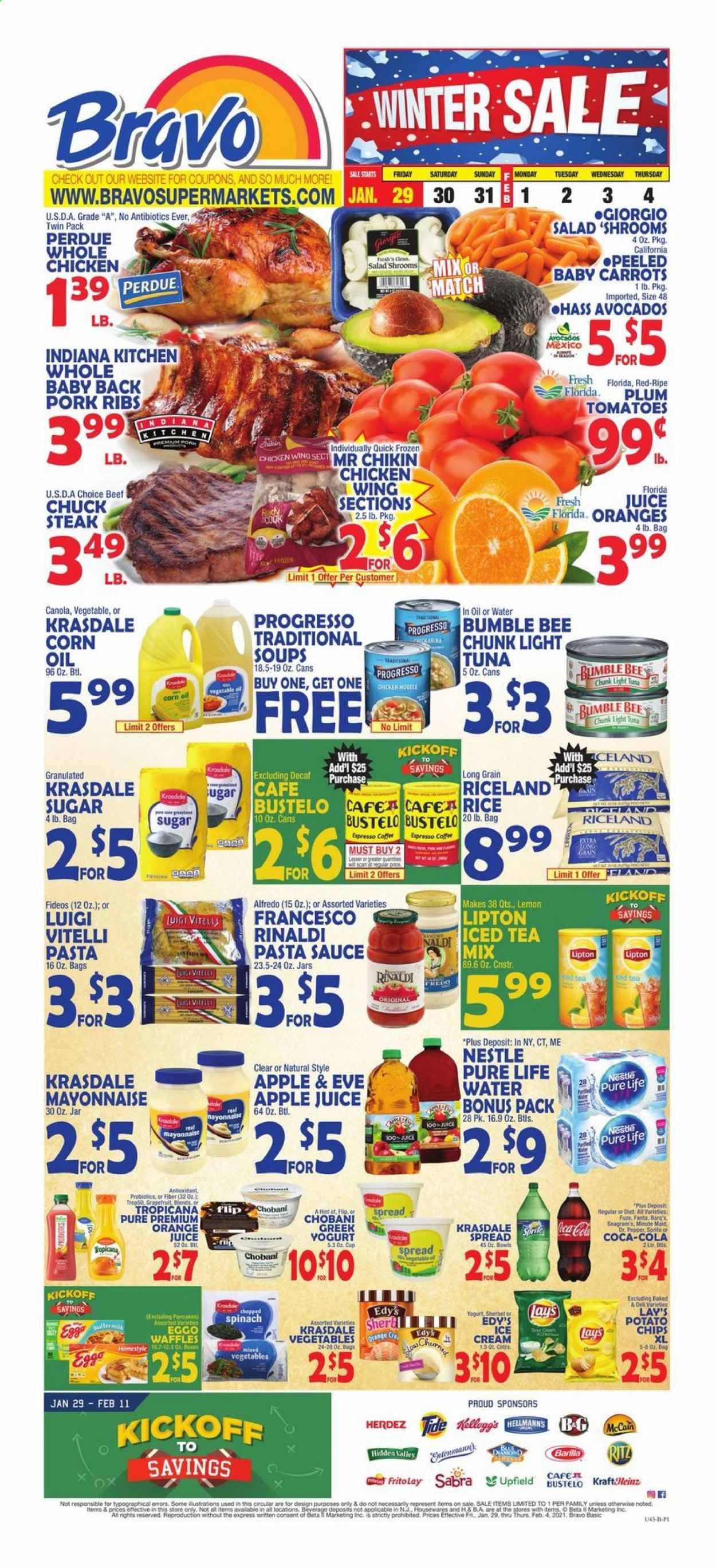 Bravo Supermarkets (CT, FL, MA, NJ, NY, PA, RI) Weekly Ad Flyer January 29 to February 4