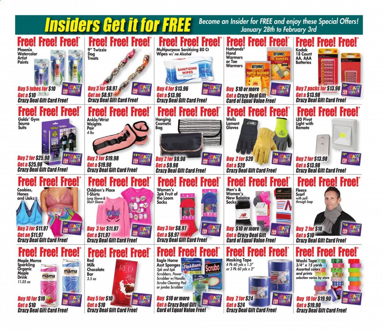 Ocean State Job Lot Weekly Ad Flyer January 28 to February 3