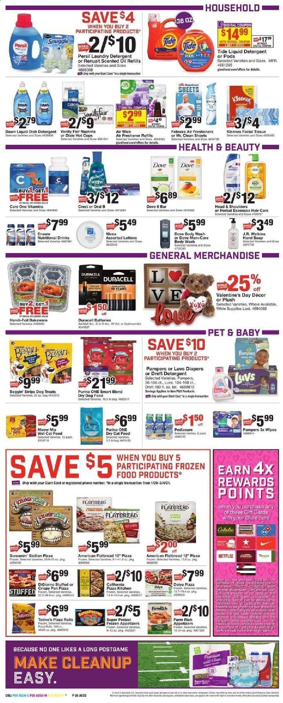 Giant Food Weekly Ad Flyer January 29 to February 4