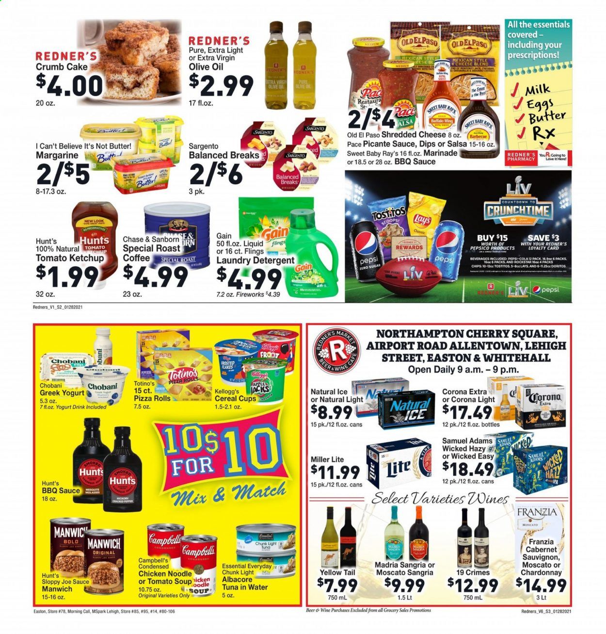 Redner's Markets Weekly Ad Flyer January 28 to February 3