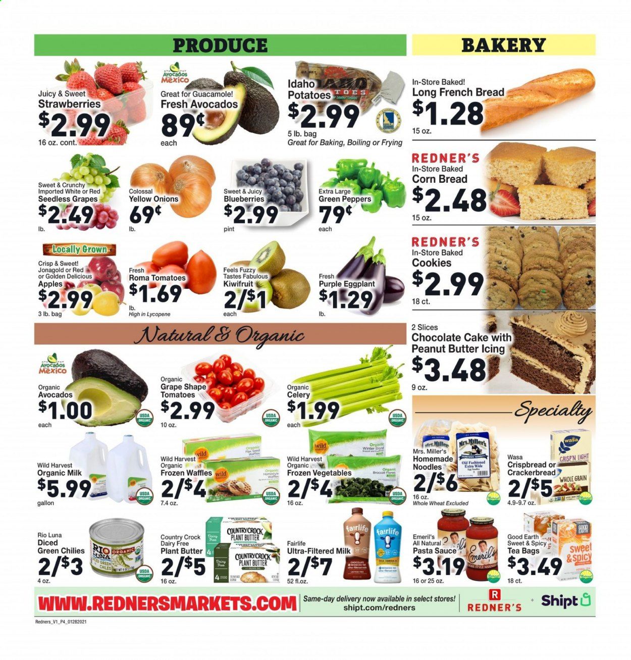 Redner's Markets Weekly Ad Flyer January 28 to February 3