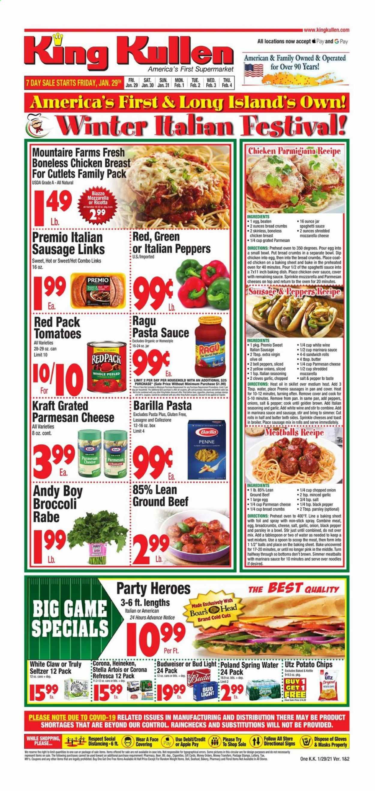 King Kullen Weekly Ad Flyer January 29 to February 4